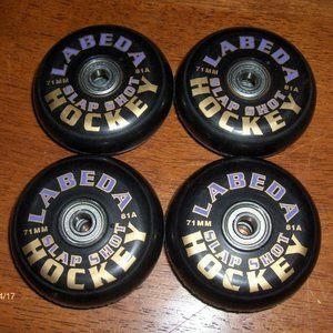 4 Labeda 71MM 81A Wheels and Bearings